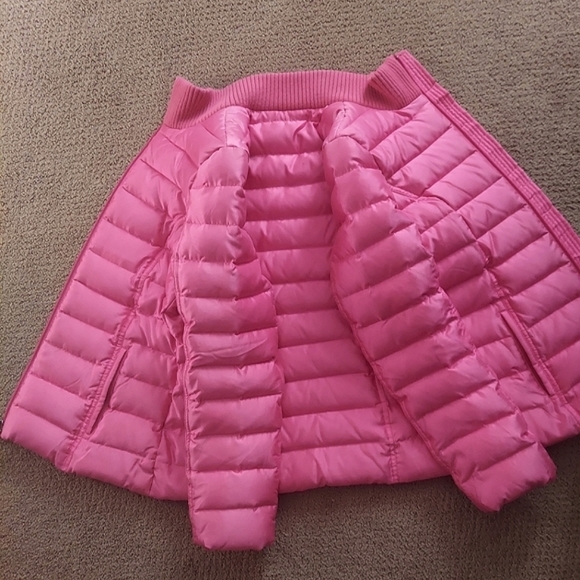 GANT Women's Elliot Light Down Jacket Quilted Puffer Coat Size Medium Pink - Picture 4 of 9